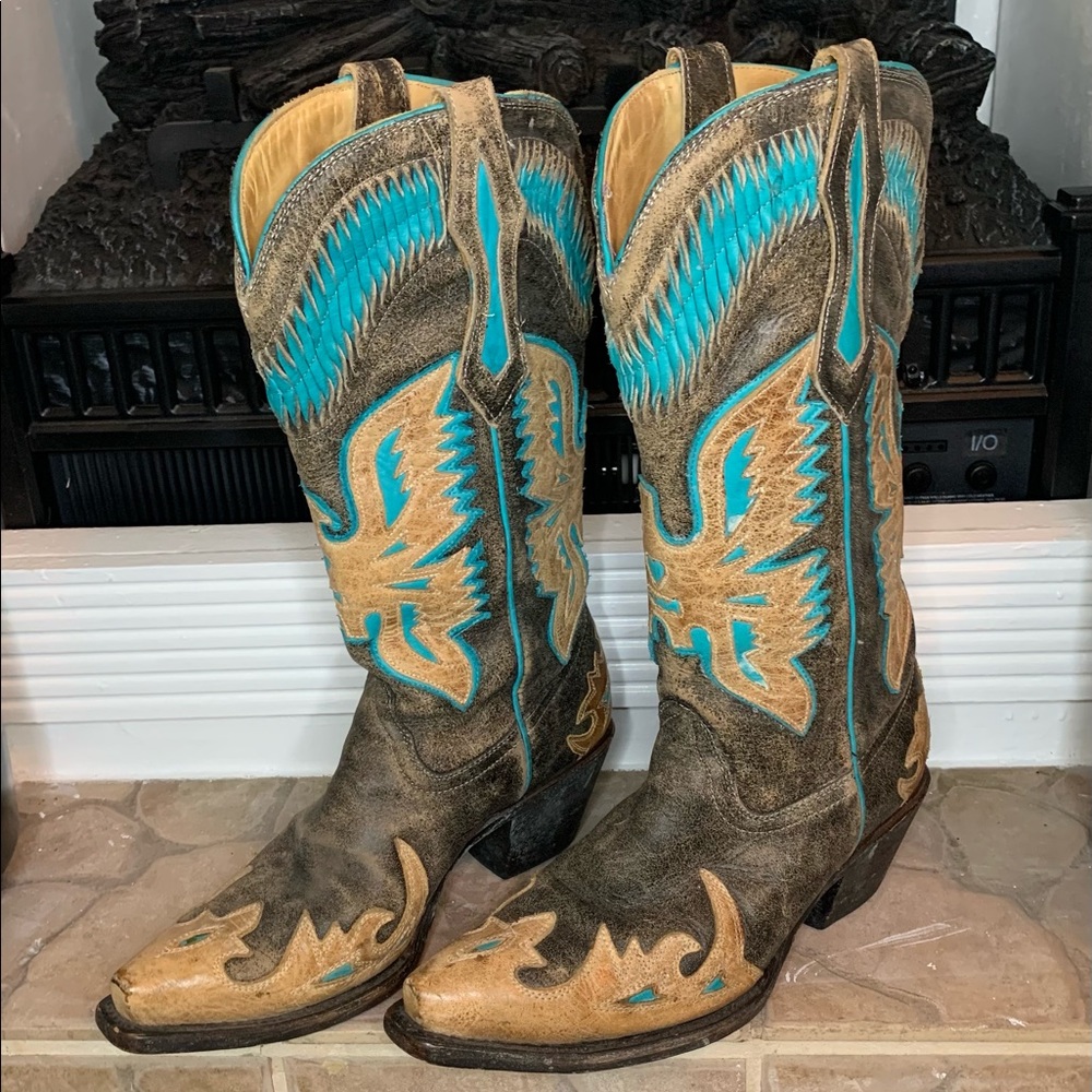Corral “Buckle” western boots 7.5
